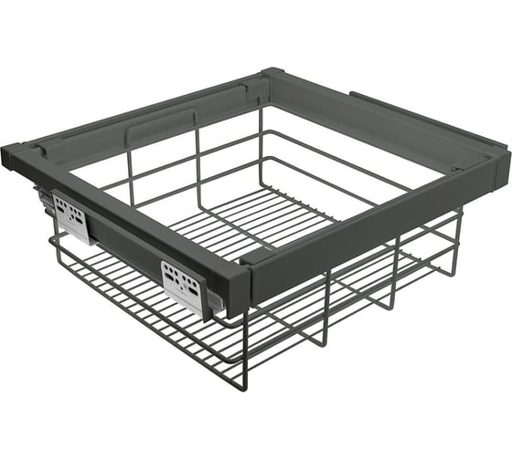 Изображение товара Корзина для белья GTV в модуль 900 мм, графит WG-KOSZ90-60