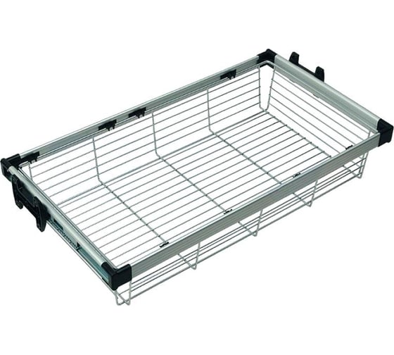 Изображение товара Корзина для белья GTV в модуль 900 мм, хром WW-KOSZ90-PW