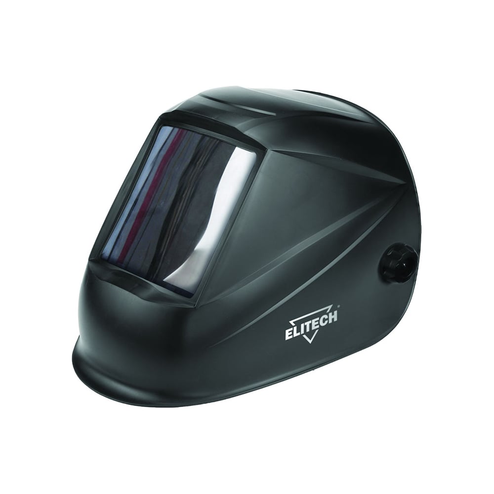 Маска сварочная 910 (E0912.005.00) Elitech 201079 предназначена для защиты органов зрения и кожи лица от излучений (светового, ультрафиолетового и инфракрасного) сварочной дуги, а также от ожогов брызгами раскаленного металла и искр во время проведения сварочных работ.