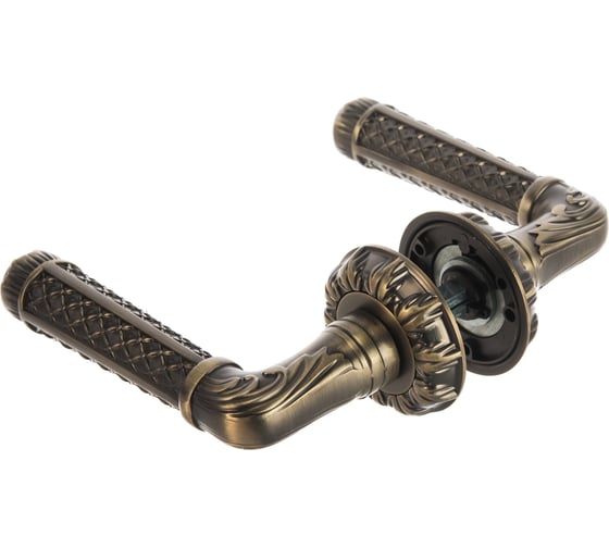 Изображение товара Ручка дверная Ренц "Альбино", бронза ант.матовая INDH 63-10 MAB