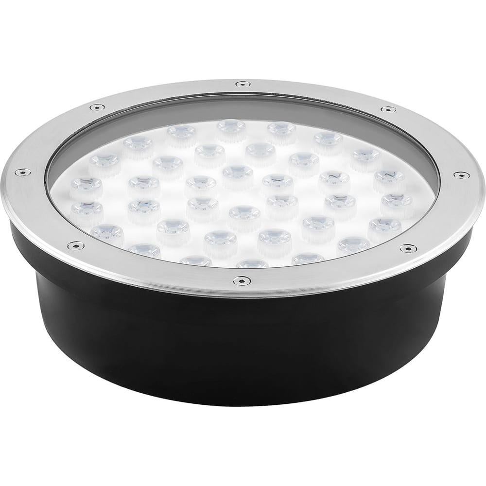 фото Тротуарный светильник feron sp2703, 36led теплый белый, 36w, 300хh95mm ip67 32116