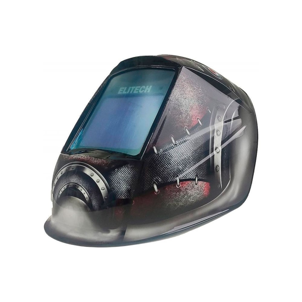 Маска сварочная 910 (E0912.006.00) Elitech 201080 предназначена для защиты органов зрения и кожи лица от излучений (светового, ультрафиолетового и инфракрасного) сварочной дуги, а также от ожогов брызгами раскаленного металла и искр во время проведения сварочных работ.