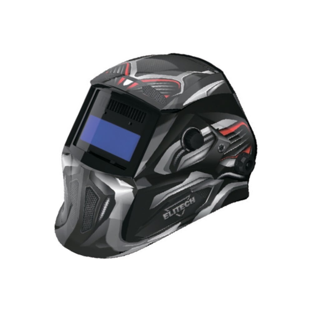 Маска сварочная 710 (E0912.004.00) Elitech 201078 предназначена для защиты органов зрения и кожи лица от излучений (светового, ультрафиолетового и инфракрасного) сварочной дуги, а также от ожогов брызгами раскаленного металла и искр во время проведения сварочных работ.