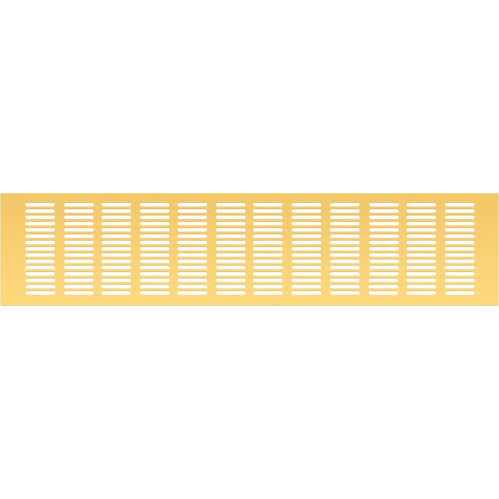 Изображение товара Вентиляционная решетка 120x500 мм золотого цвета от Благовест