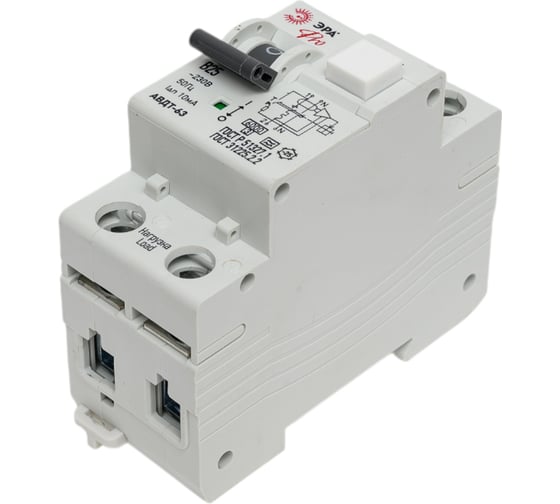 Изображение товара АВДТ ЭРА NO-902-11 АВДТ 63 B25 10мА 1P+N тип A Б0031861