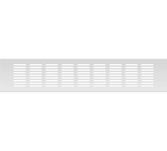 Изображение товара Вентиляционная решетка 80x400 мм, серебро Благовест 21-0002-705