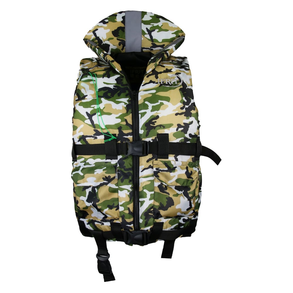 Изображение товара Страховочный жилет Ifrit -140 цвет Камуфляж для до 140 кг плавучесть УП-50