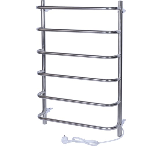 Изображение товара Электрический полотенцесушитель с греющим кабелем ТЕРА Мост 500x800 ПСН-12-03