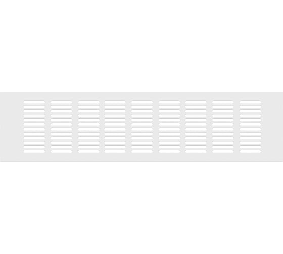 Изображение товара Вентиляционная решетка 100x400 мм, белая Благовест 21-0002-710