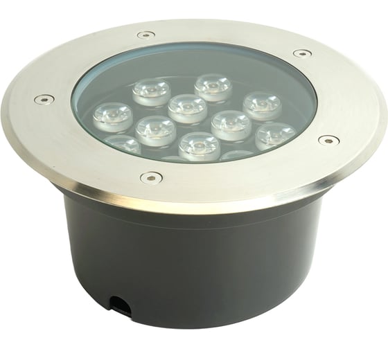 Изображение товара Тротуарный светильник FERON SP4114, 12LED теплый белый, 12W, 180хH90mm, вн. диаметр: 150mm, IP67 32021