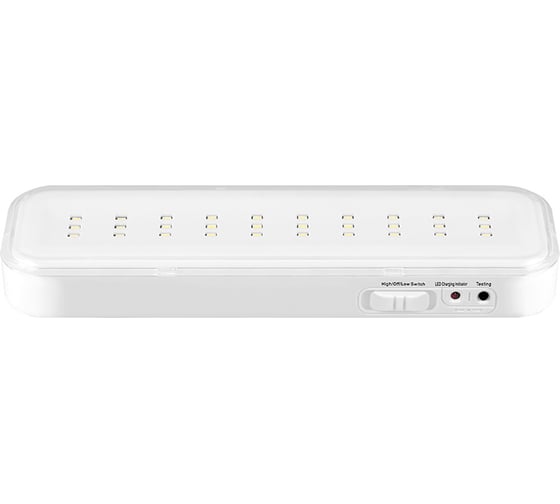 Изображение товара Аккумуляторный светильник FERON AC/DC литий-ионная батарея EL120 30LED, белый, с наклейкой Выход 12670