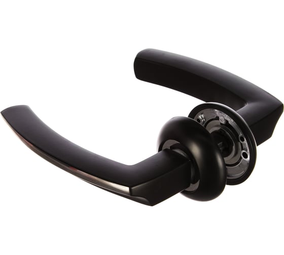 Изображение товара Ручка дверная Ренц "Ровиго" чёрный-хром INDH 428-08 B/CP