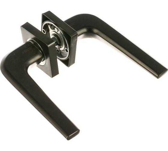 Изображение товара Ручка дверная Ренц "Фиоре" чёрный-хром INDH 425-02 B/CP