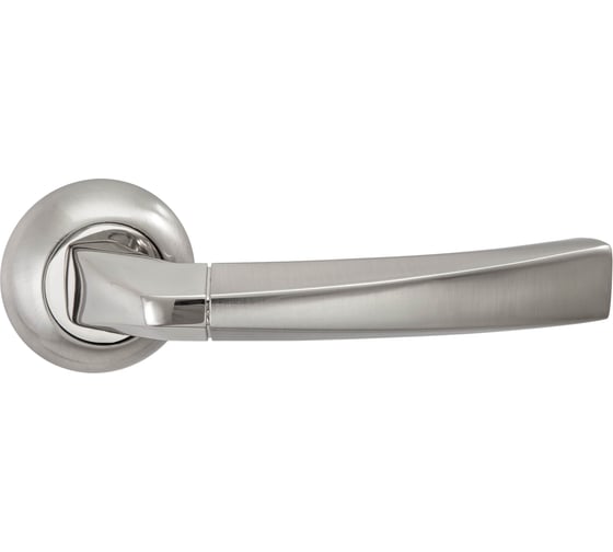 Изображение товара Ручка дверная Ренц "Фуроре" никель мат./никель бл. INDH 11-08 SN/NP