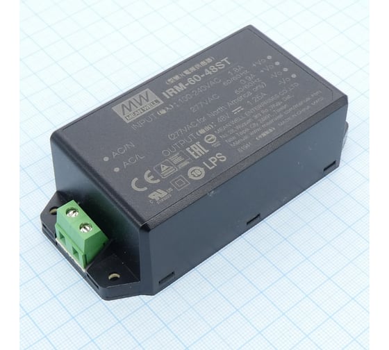 Изображение товара Источник питания Mean Well AC/DC IRM-60-48ST 60 Вт Т02288495