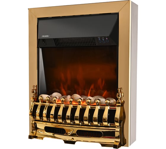 Изображение товара Электрокамин PLANTA PFP-FS400, золото PFP-FS400-gold
