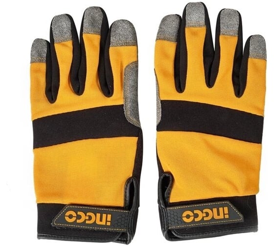 Изображение товара Перчатки механика INGCO INDUSTRIAL р. XL HGMG01-XL