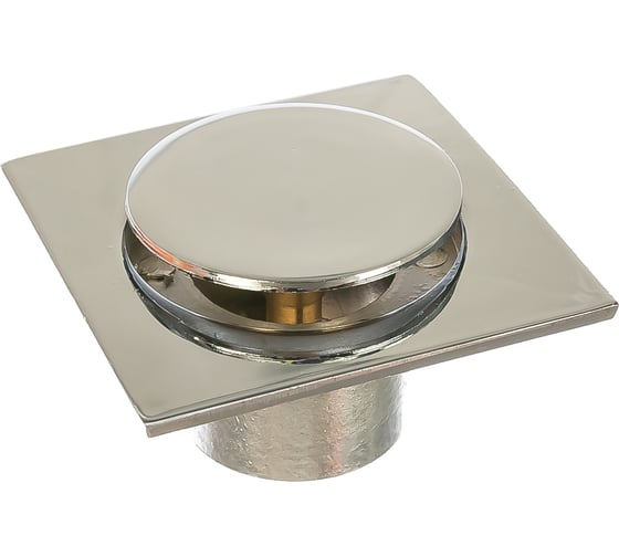 Изображение товара Трап ORE D1050VA, 100х100 мм, верт, слив 50 мм, мет., автомат 7079988607443