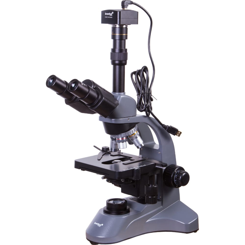 Цифровой тринокулярный микроскоп Levenhuk цифровой микроскоп мегеон