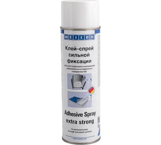 Изображение товара Клей-спрей сильной фиксации 500 мл WEICON wcn11801500