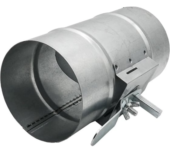 Изображение товара Дроссель-клапан для круглых воздуховодов 160 мм, оцинкованная сталь ООО Вентмаркет Dr160