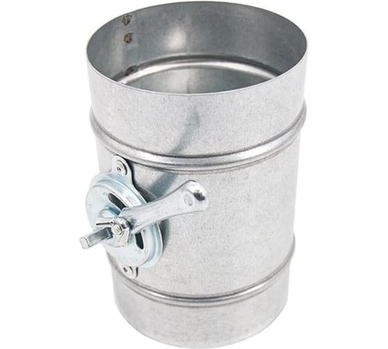 Изображение товара Дроссель-клапан для круглых воздуховодов 160 мм, оцинкованная сталь ООО Вентмаркет Dr160