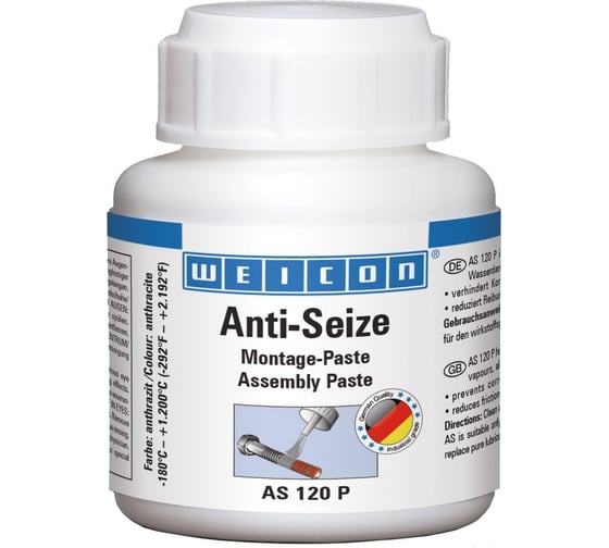 Изображение товара Монтажная паста, защита от коррозии WEICON Anti-Seize 120 г wcn26000012