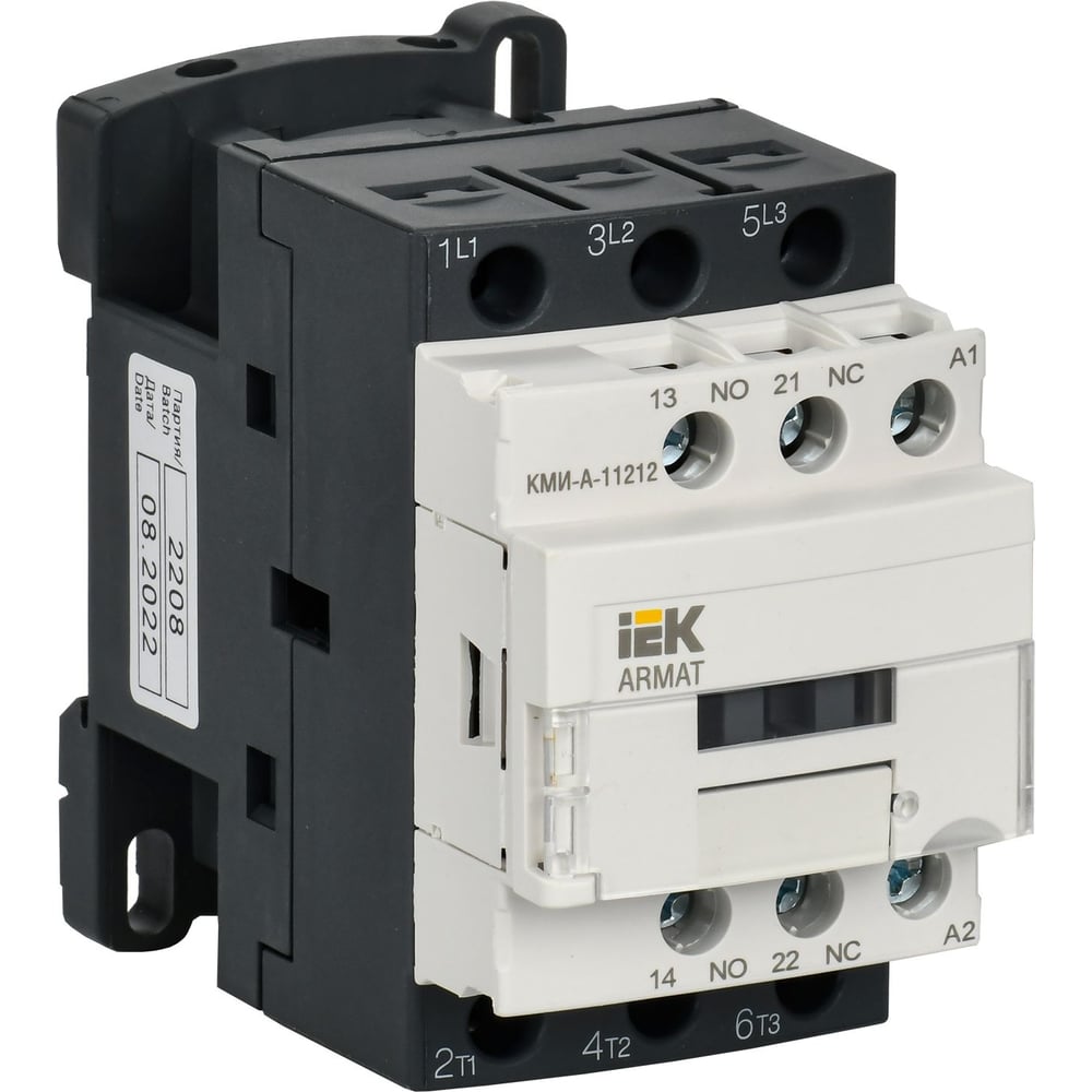 Контактор IEK armat кми-а-11212 AR-ACC-11-012-400-11