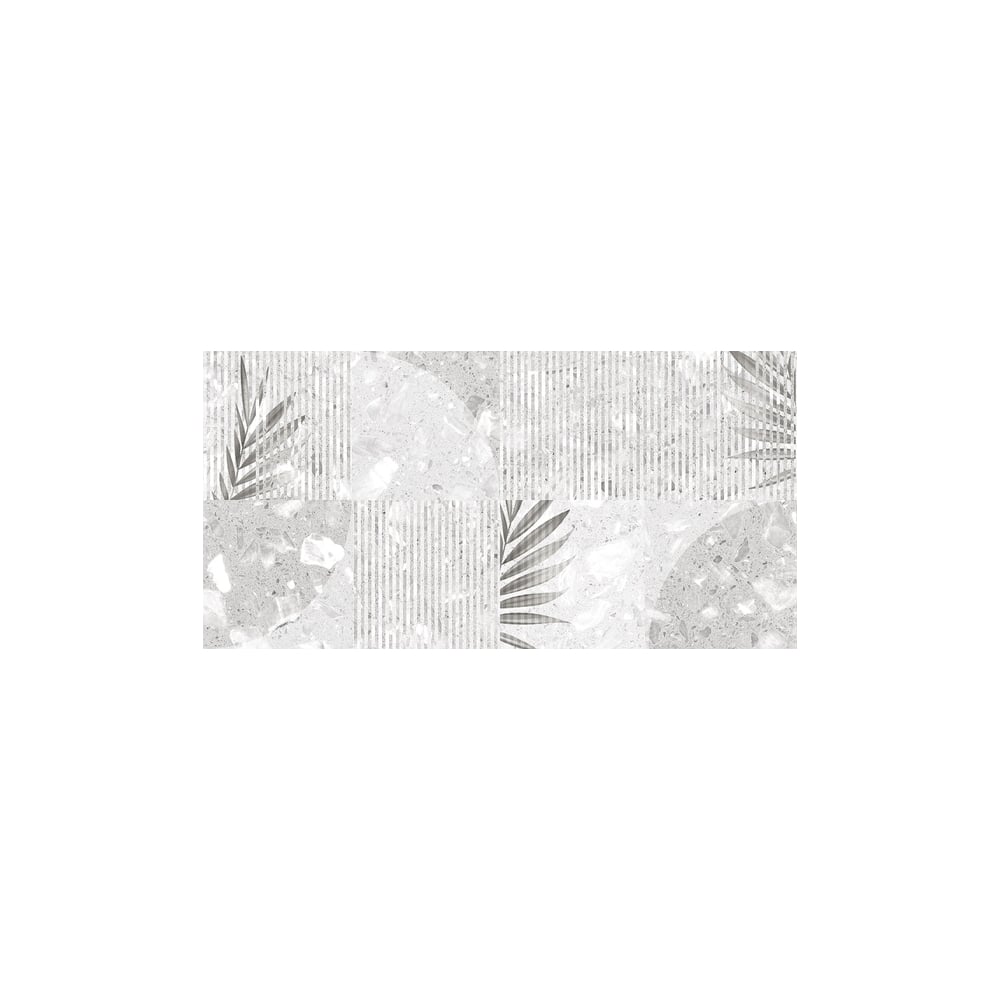 Изображение товара Декор Трани серый 600x300x9 мм, 1 шт - керамическая плитка для стен