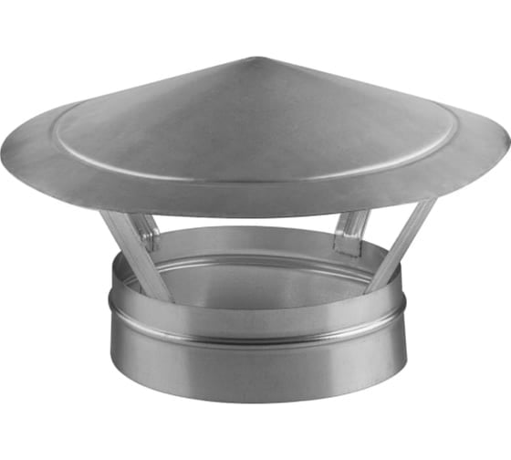 Изображение товара Зонт крышный для круглых воздуховодов ООО Вентмаркет d250, оцинкованная сталь Zont250