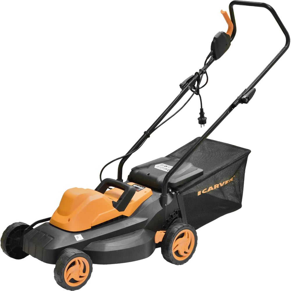 Изображение товара Электрическая газонокосилка CARVER LME-1232 с травосборником