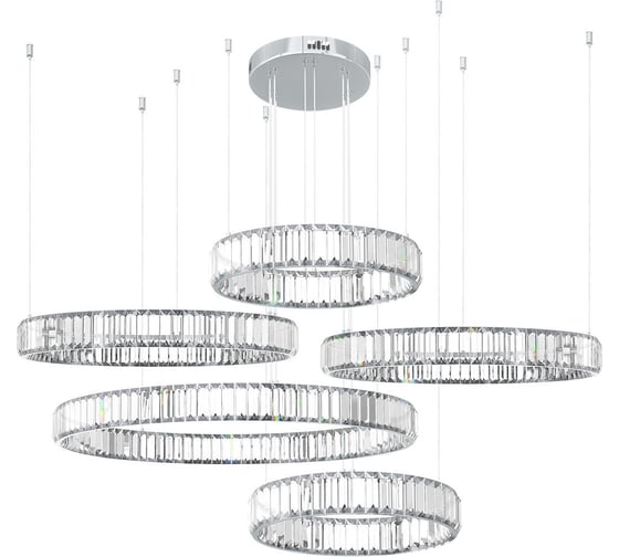 Изображение товара Подвесной светильник LOFT IT Crystal ring 10135/5 Chrome
