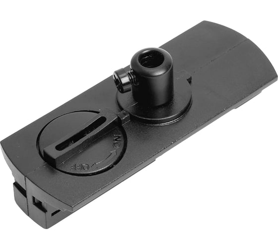 Изображение товара Коннектор для подвесных трековых светильников FERON черный ld1015, 48559