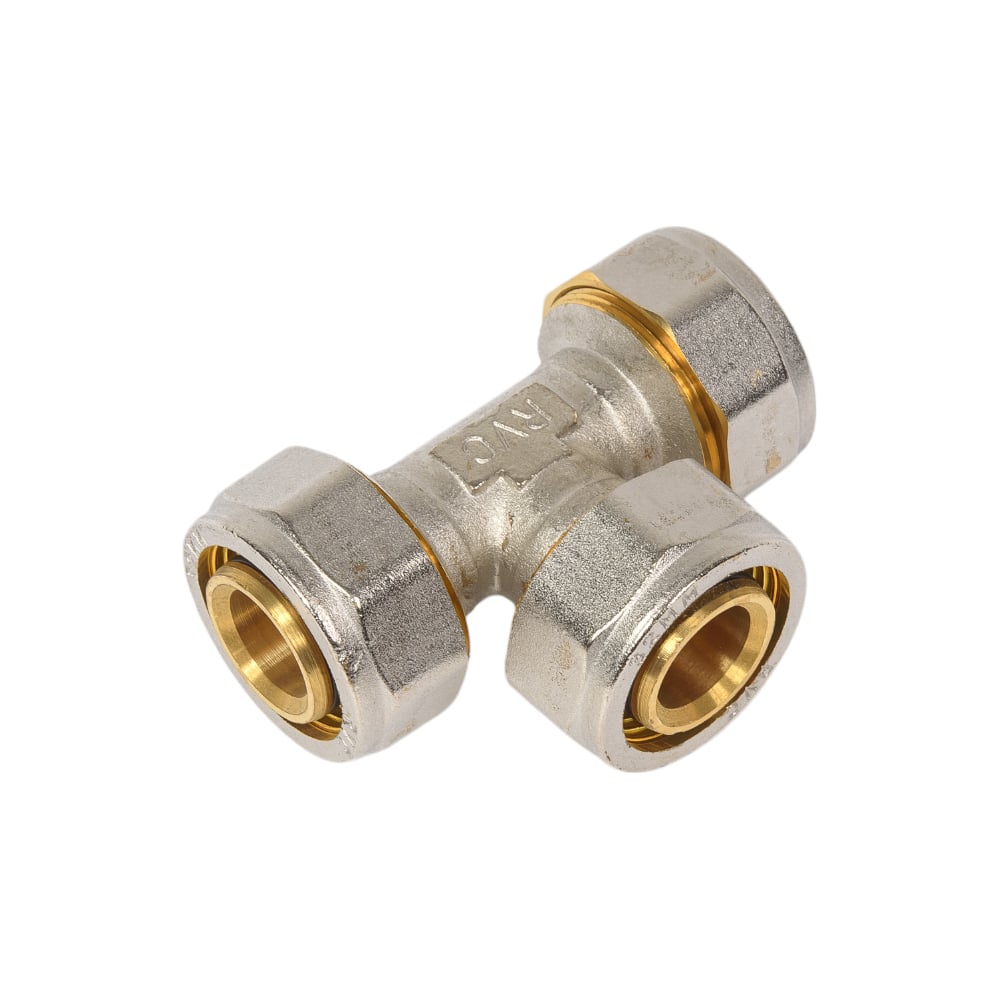 Изображение товара Тройник Rvc цанга 32 мм для водопровода и отопления