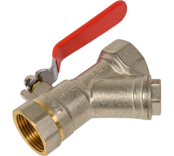 Изображение товара Шаровой кран Rvc (25) 1 гг с фильтром ручка 01213