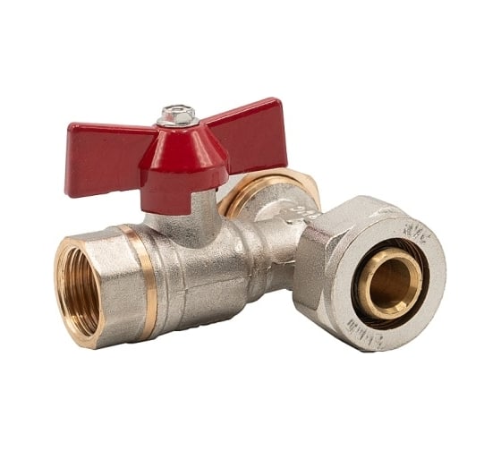 Изображение товара МП Шаровой кран тройник Rvc 20x1/2 г х 20 17135