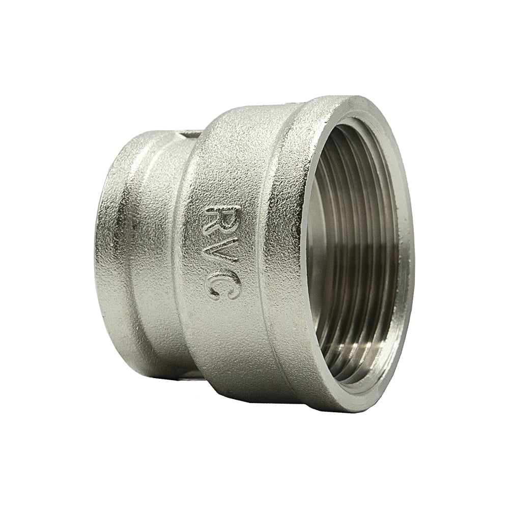 Изображение товара Муфта Rvc 3/4x1 1/2 00770 из латуни никелированная
