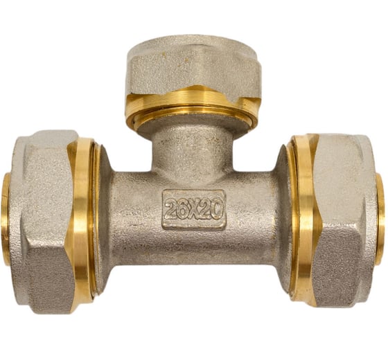 Изображение товара МП Тройник Rvc цанга 26x20x26 00706