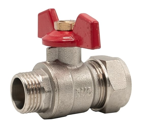 Изображение товара МП Шаровой кран Rvc цанга 20x1/2 ш 17162