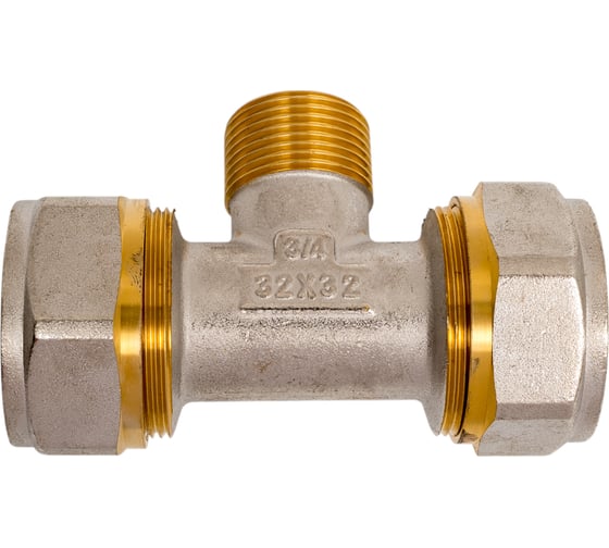 Изображение товара МП Тройник Rvc цанга 32x3/4 ш 00728