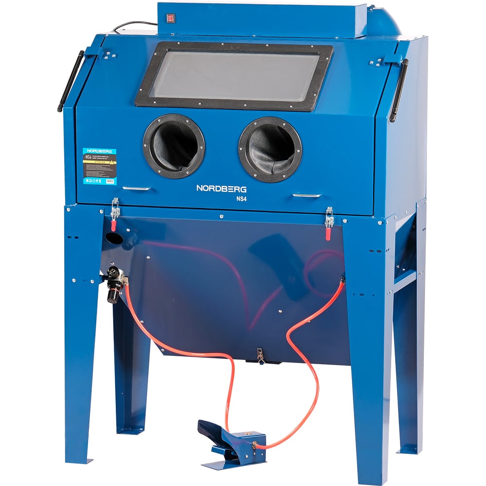 Изображение товара Пескоструйная камера фронтальная загрузка 420 л NORDBERG NS4