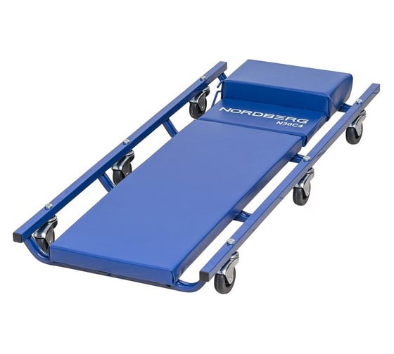 Изображение товара Подкатной лежак с подъемным подголовником NORDBERG N30C4