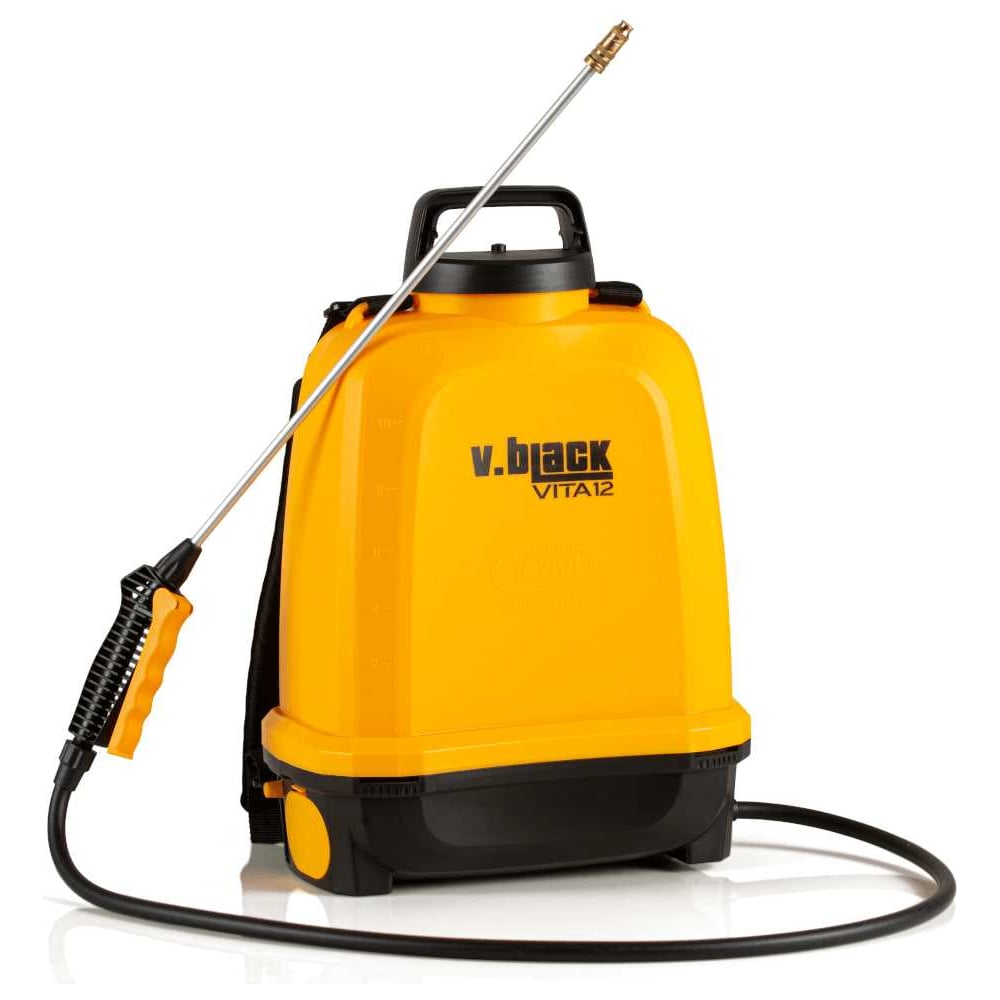 Изображение товара Профессиональный аккумуляторный ранцевый опрыскиватель Volpi оригинале v.black vita 12 23VBE12