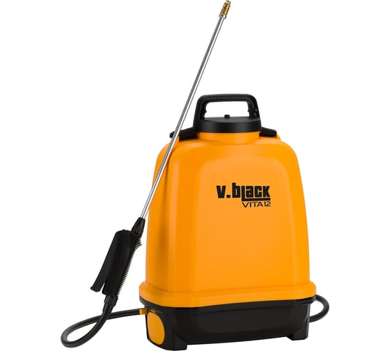 Изображение товара Аккумуляторный ранцевый опрыскиватель Volpi originale v.black vita 12 23VBE12