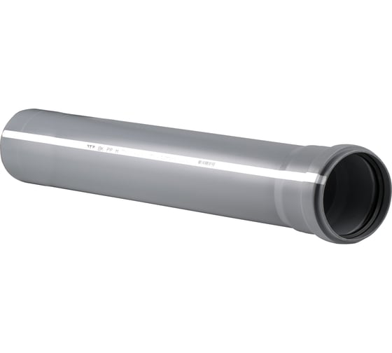 Изображение товара Труба RTP вк пп 75x1,9x500, серый 32237