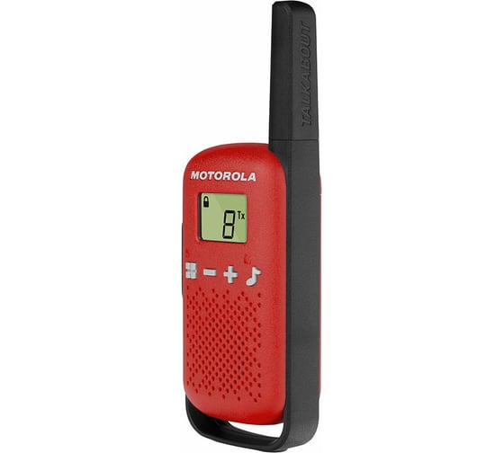 Изображение товара Комплект из двух радиостанций Motorola Talkabout T42 RED B4P00811RDKMAW