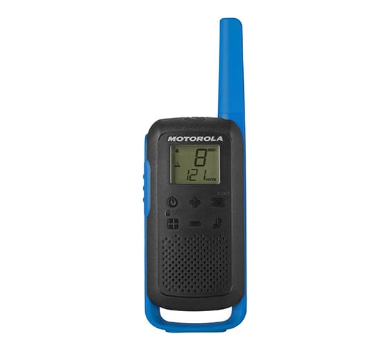 Изображение товара Комплект из двух радиостанций Motorola Talkabout T62 BLUE B6P00811LDRMAW