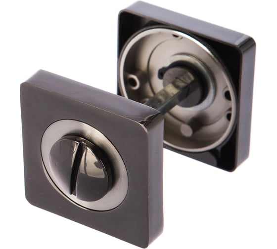 Изображение товара Завертка к ручкам (черный никель/никель матовый) PUERTO BK AL 02 BN/SN