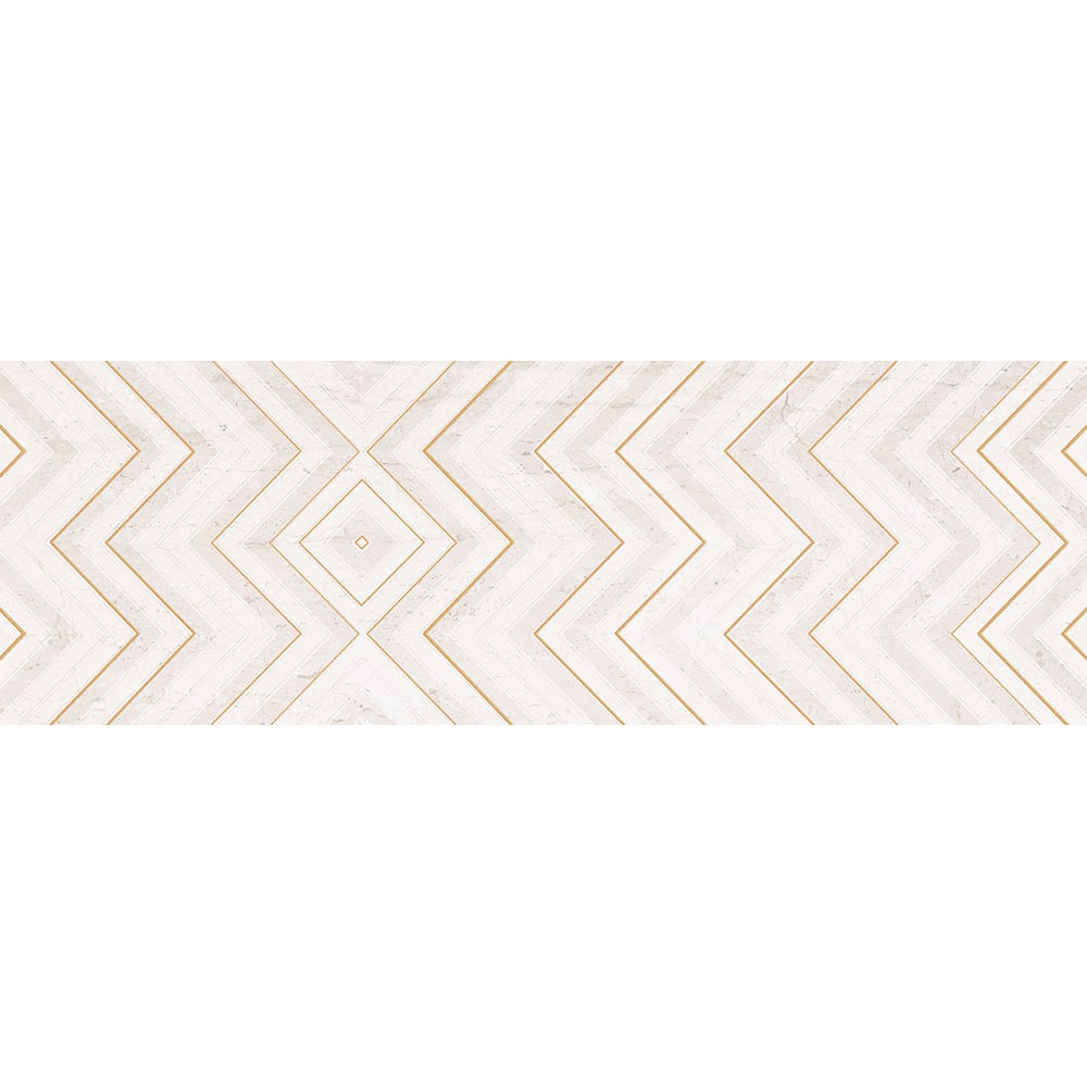 Изображение товара Декоративная вставка Нефрит Керамика Новара бежевый 200x600x9 мм