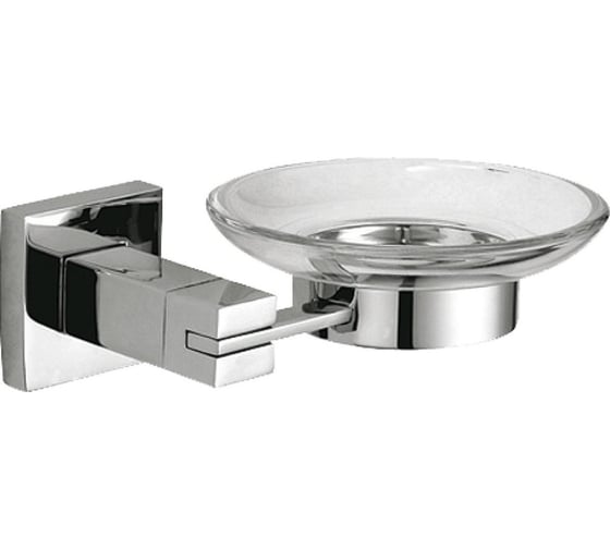 Изображение товара Мыльница стеклянная глянцевая Nofer BARCELONA 16911.В